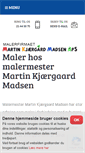 Mobile Screenshot of nordjyskmalermkm.dk